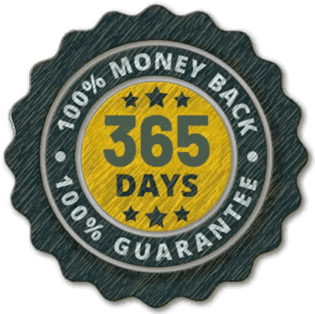 RhythmONE 365-day money back guarantee risk-free purchase