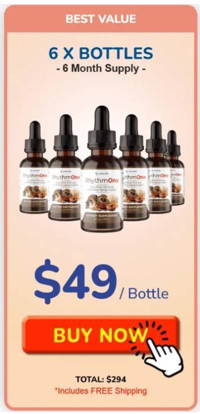 RhythmONE 6 bottles best value offer